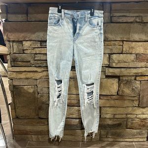 Eunina never worn size 5 ankle crop jeans